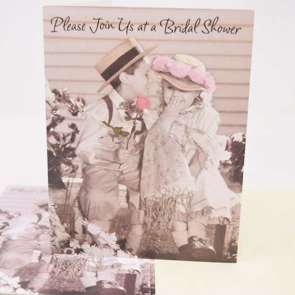 2005 American Greetings Bridal Shower Invitation Kim Anderson 17 Count Sweet Lov - Picture 2 of 12
